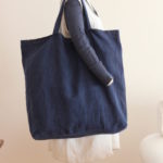 アンティークリネンのサック　フランス直輸入