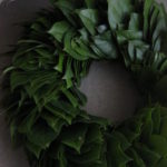 緑の葉のリース 直径約33㎝　新築祝い ¥10,000~