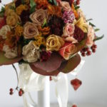 秋色ブーケ ¥30,000~